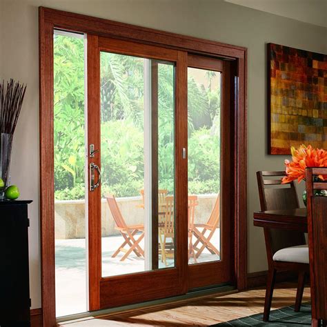 anderson french doors exterior with blinds